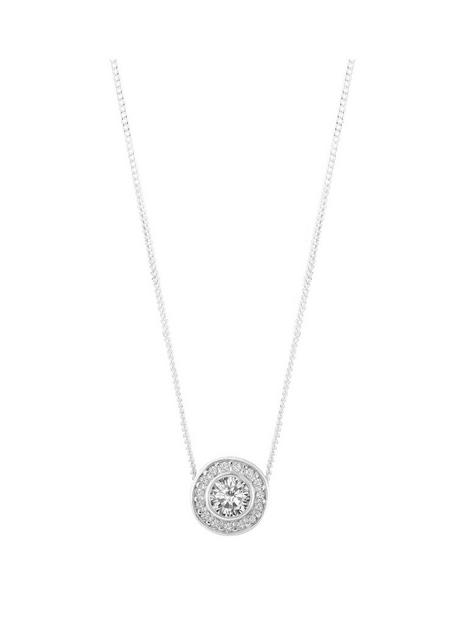 the-love-silver-collection-sterling-silver-cubic-zirconianbsphalo-pendant