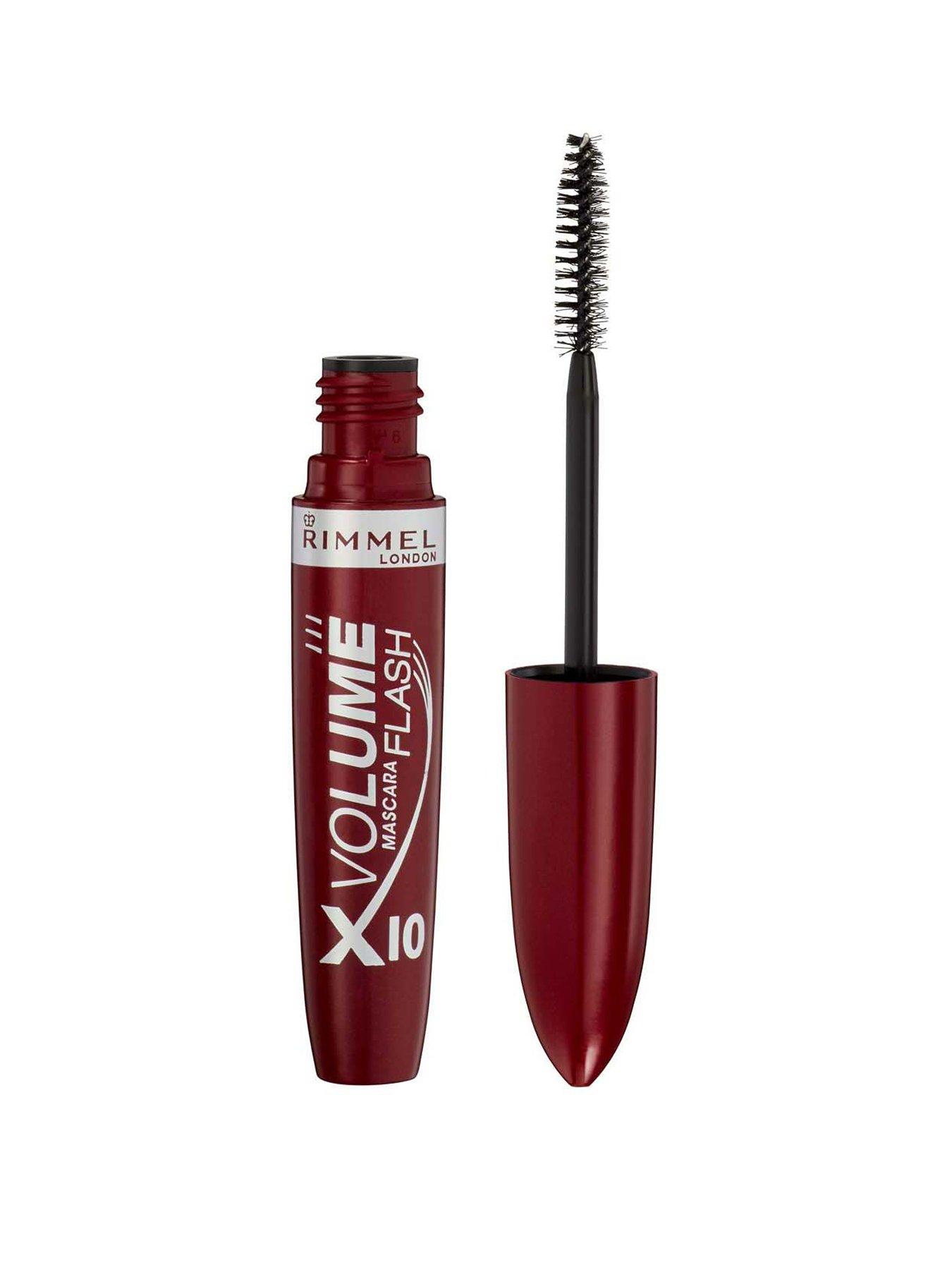 Image 1 of 3 of Rimmel Volume Flash X 10 Instant Thickening Mascara Black