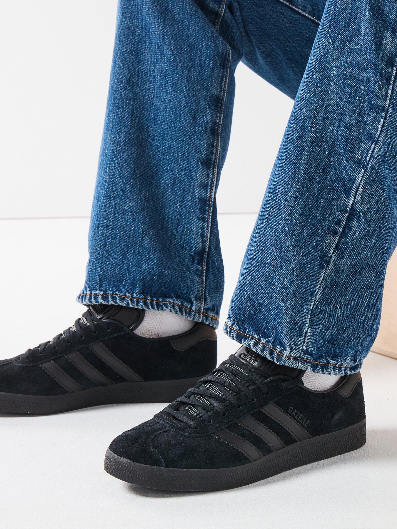 adidas Originals Gazelle Trainers Black Very