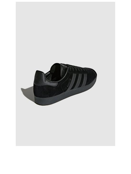 stillFront image of adidas-originals-gazelle-trainers-black