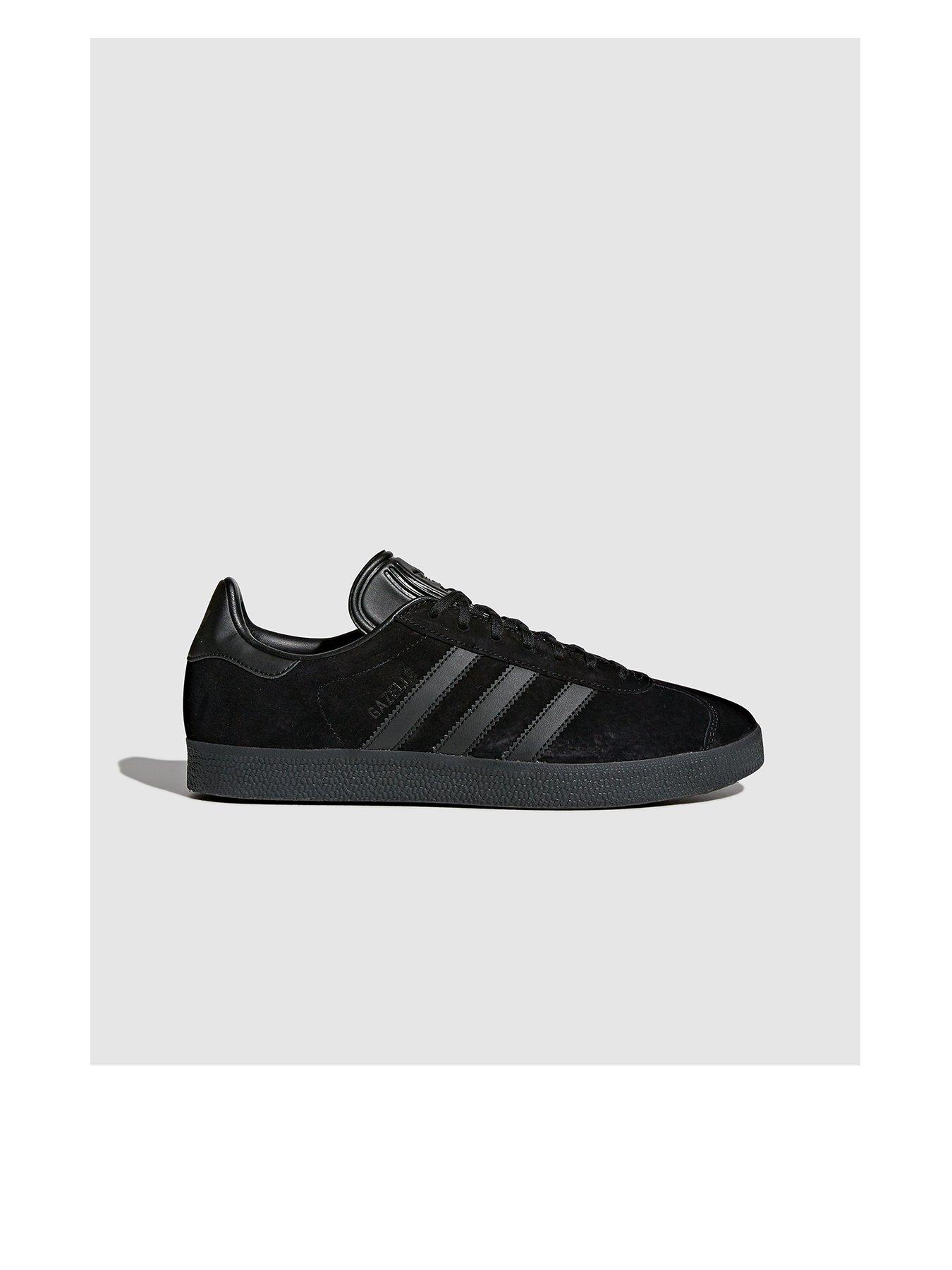 Adidas gazelle hotsell total black