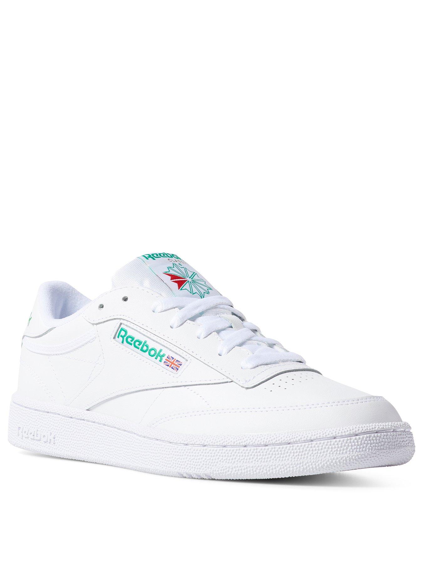 Reebok Classic Club C 85 Essentials - White, White, Size 11, Men