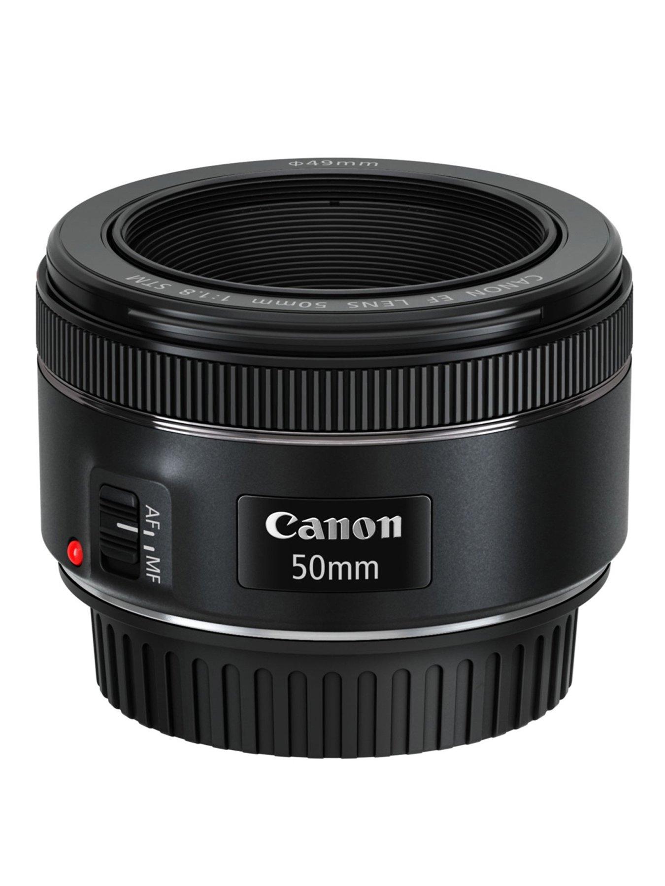 Canon EF 50mm f1.8 STM Lens | very.co.uk