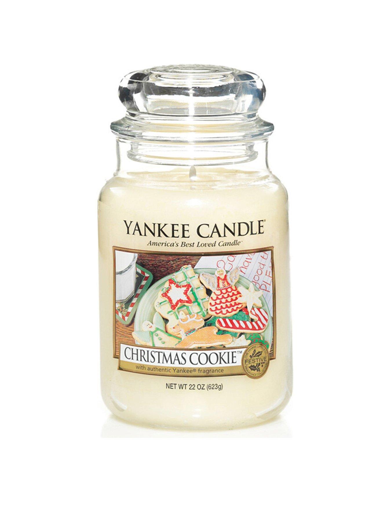 Yankee Candle Christmas Cookie Classic Large Jar Candle very.co.uk