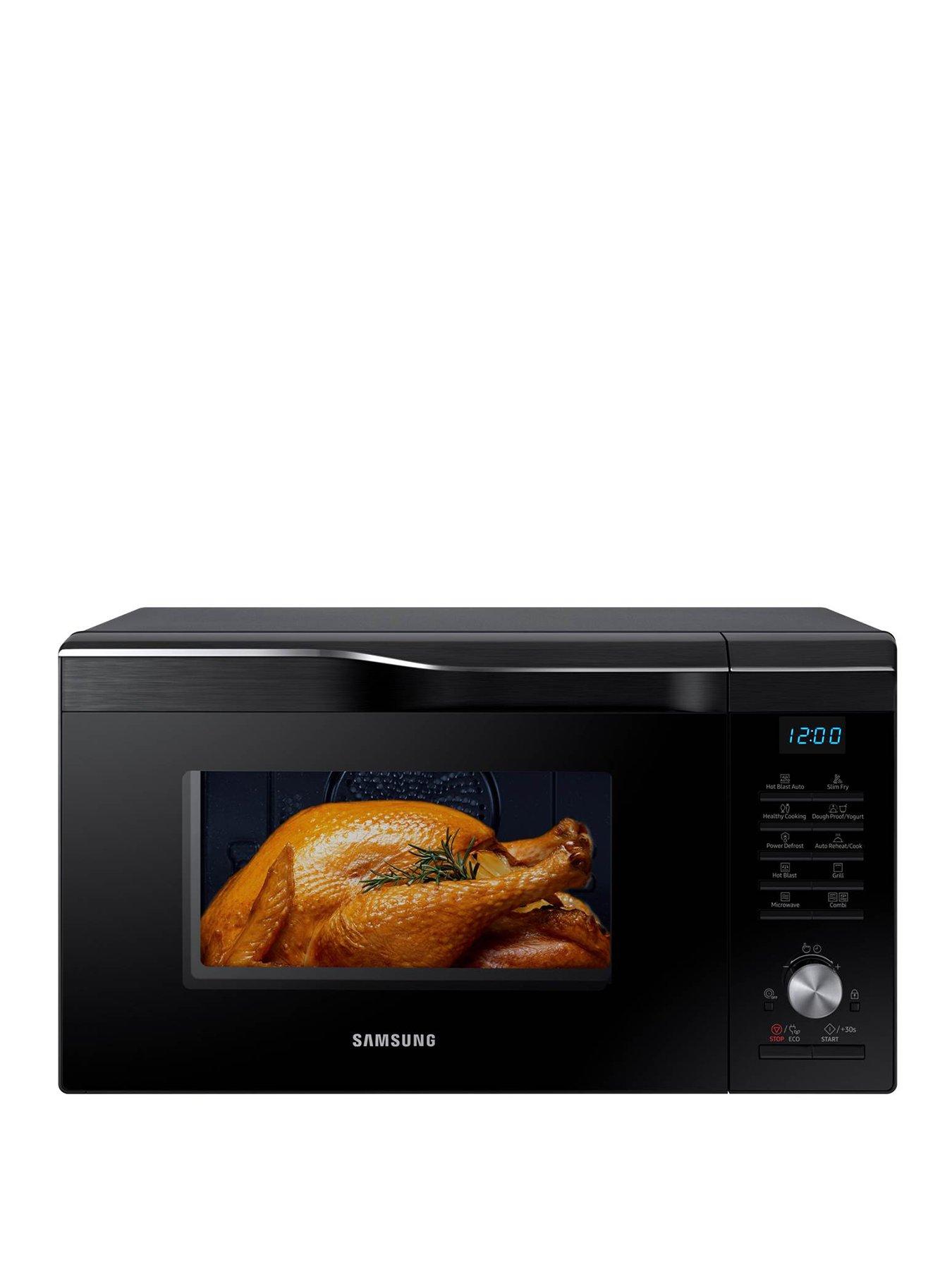 Samsung Easy View Mc28M6055Ck/Eu 28-Litre Combination Microwave Oven With Hotblast Technology - Black