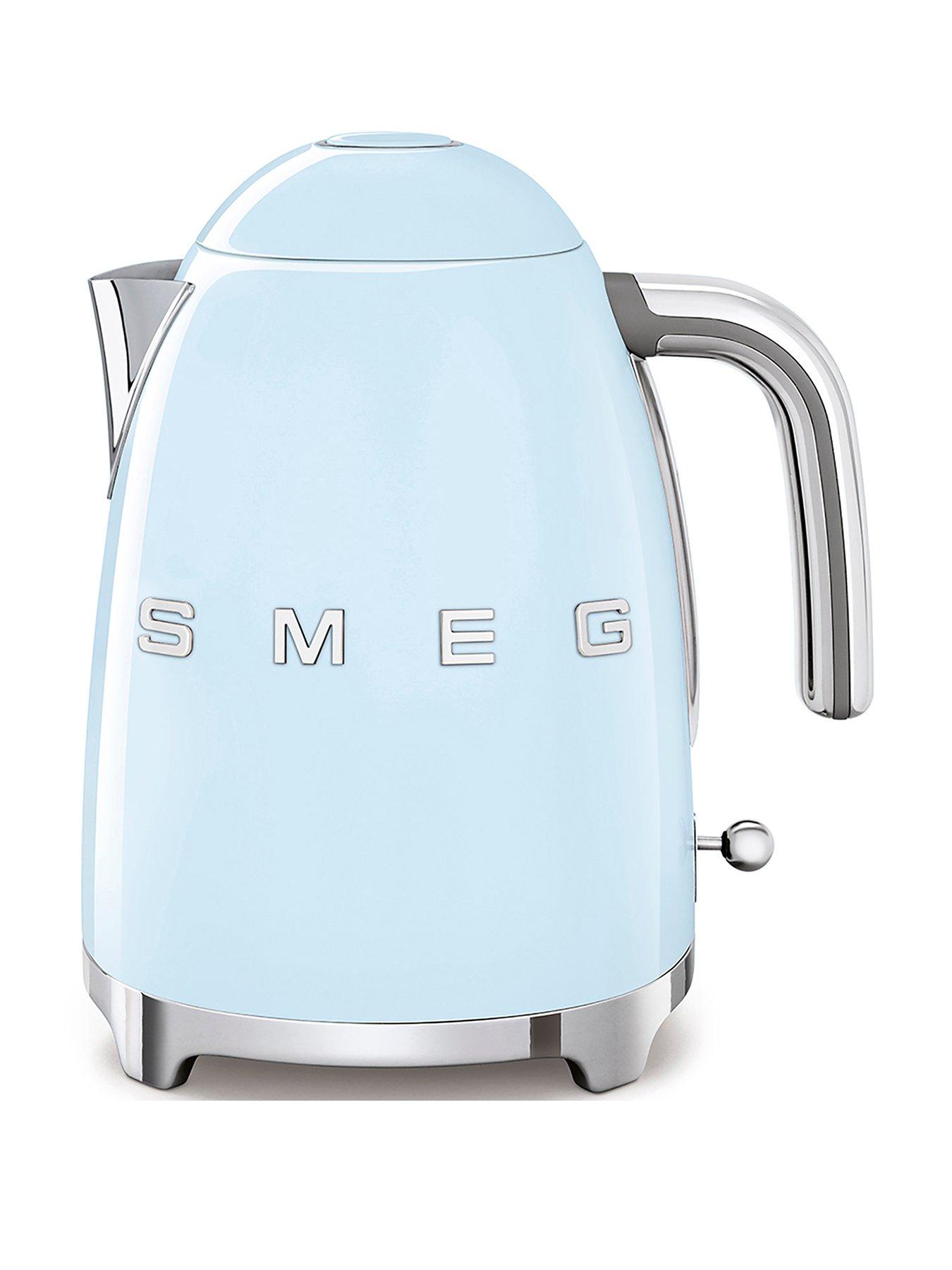 Smeg KLF03 Retro Style Jug Kettle, 300W, 1.7L - Pastel Blue