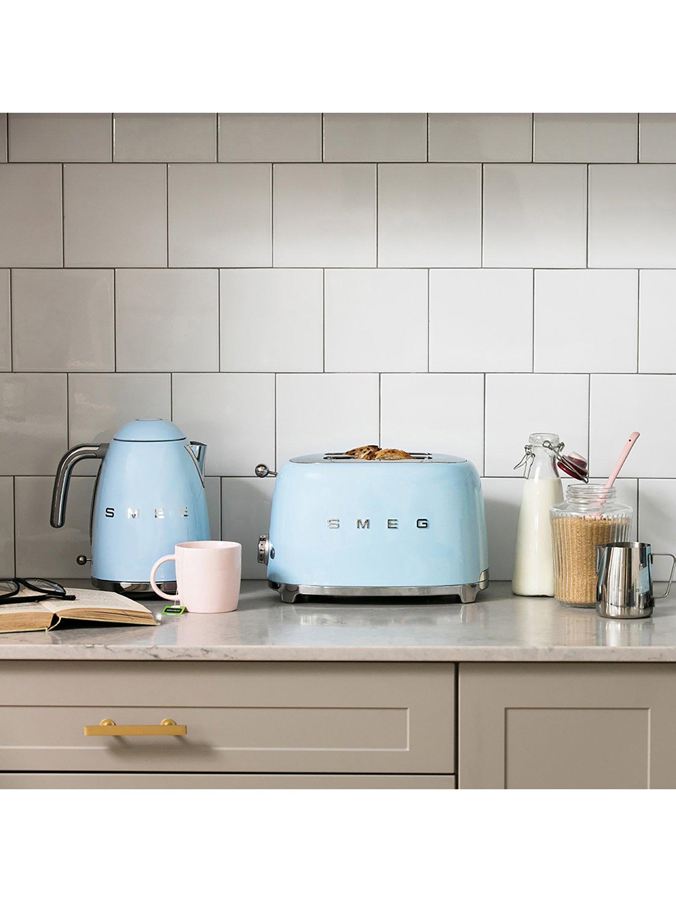 Image 5 of 6 of Smeg KLF03 Retro Style Jug Kettle, 3KW, 1.7L -&nbsp;Pastel Blue