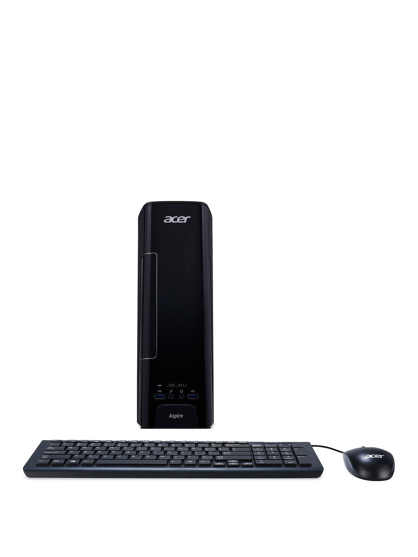Acer Xc-730 Intel Celeron, 8Gb Ram, 1Tb Hard Drive, Desktop Pc – Black – Desktop Only