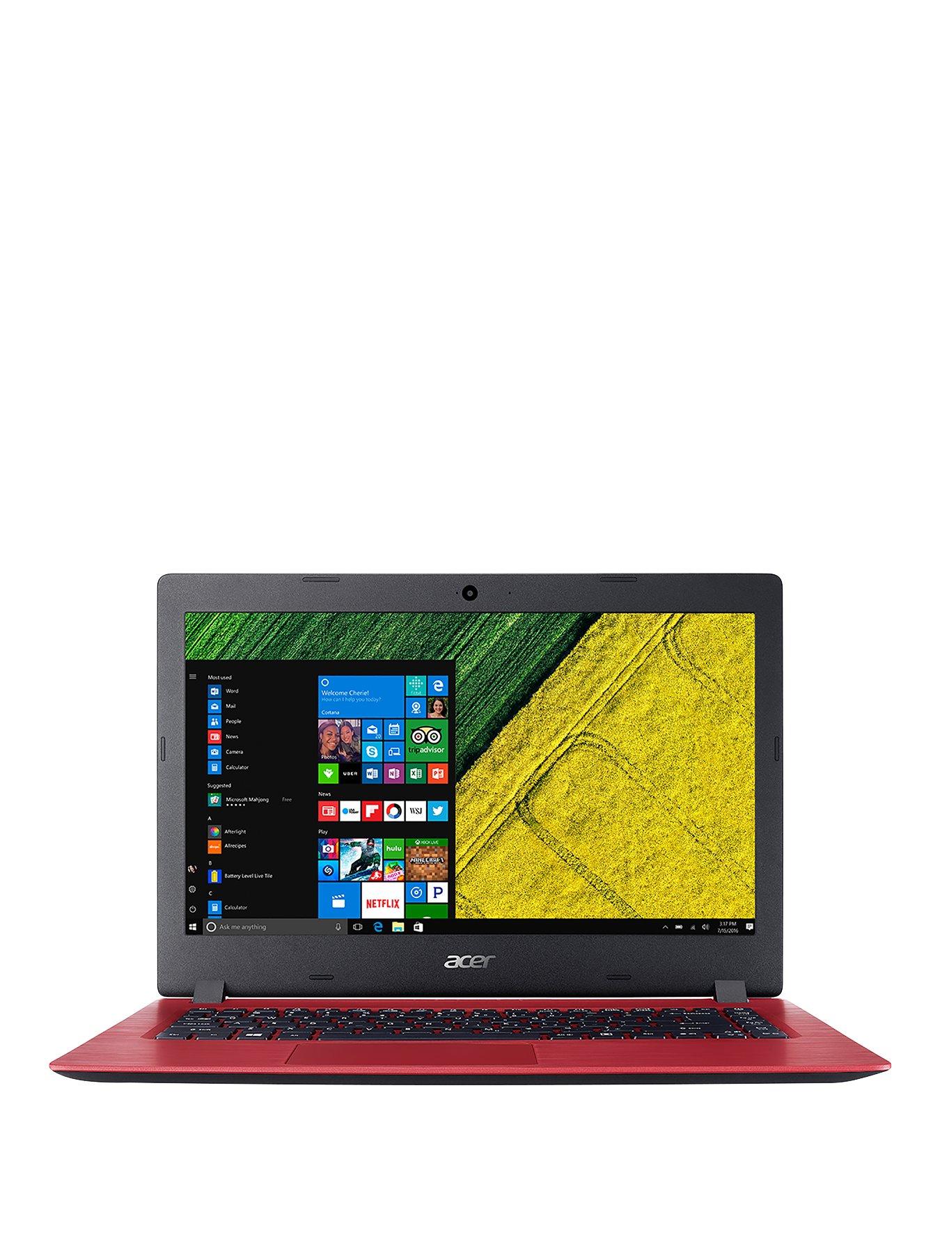 Acer Aspire 1 Intel&Reg; Celeron&Reg;, 4Gb Ram, 32Gb Storage, 14 Inch Laptop With Microsoft Office 365 Personal – Red – Laptop With Microsoft Office 365 Personal