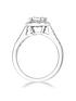  image of love-diamond-18ct-white-gold-millgrain-edge-70-point-diamond-round-halo-ring