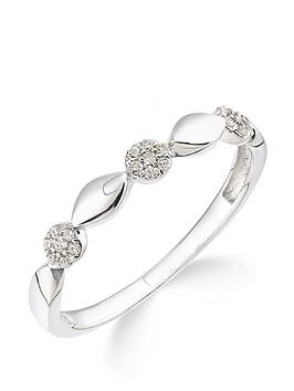 love diamond 9ct white gold 10 point diamond commitment ring