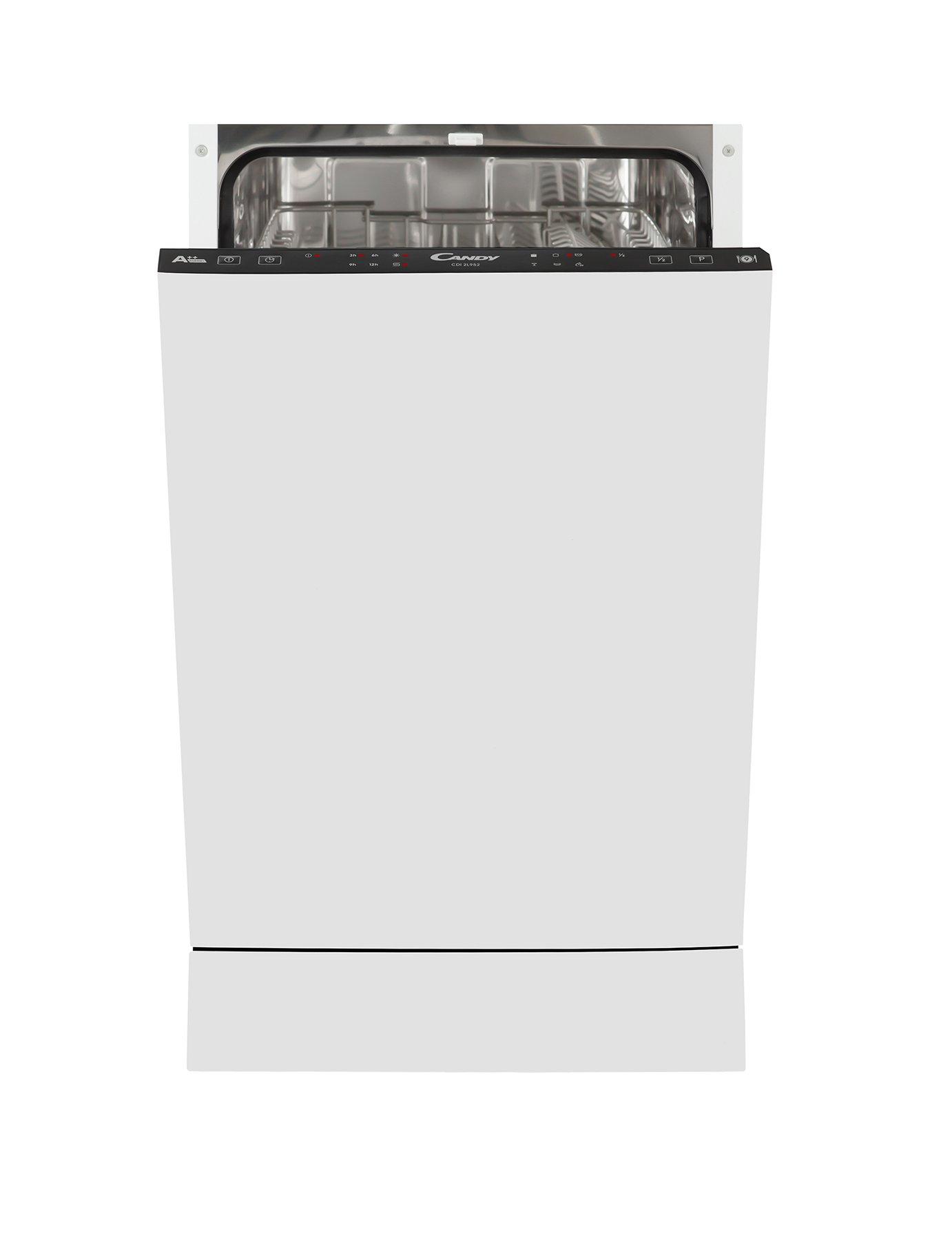 candy slimline integrated dishwasher