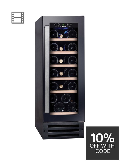 candy-ccvb30uk-built-in-wine-coolernbsp19-bottle-capacity-black