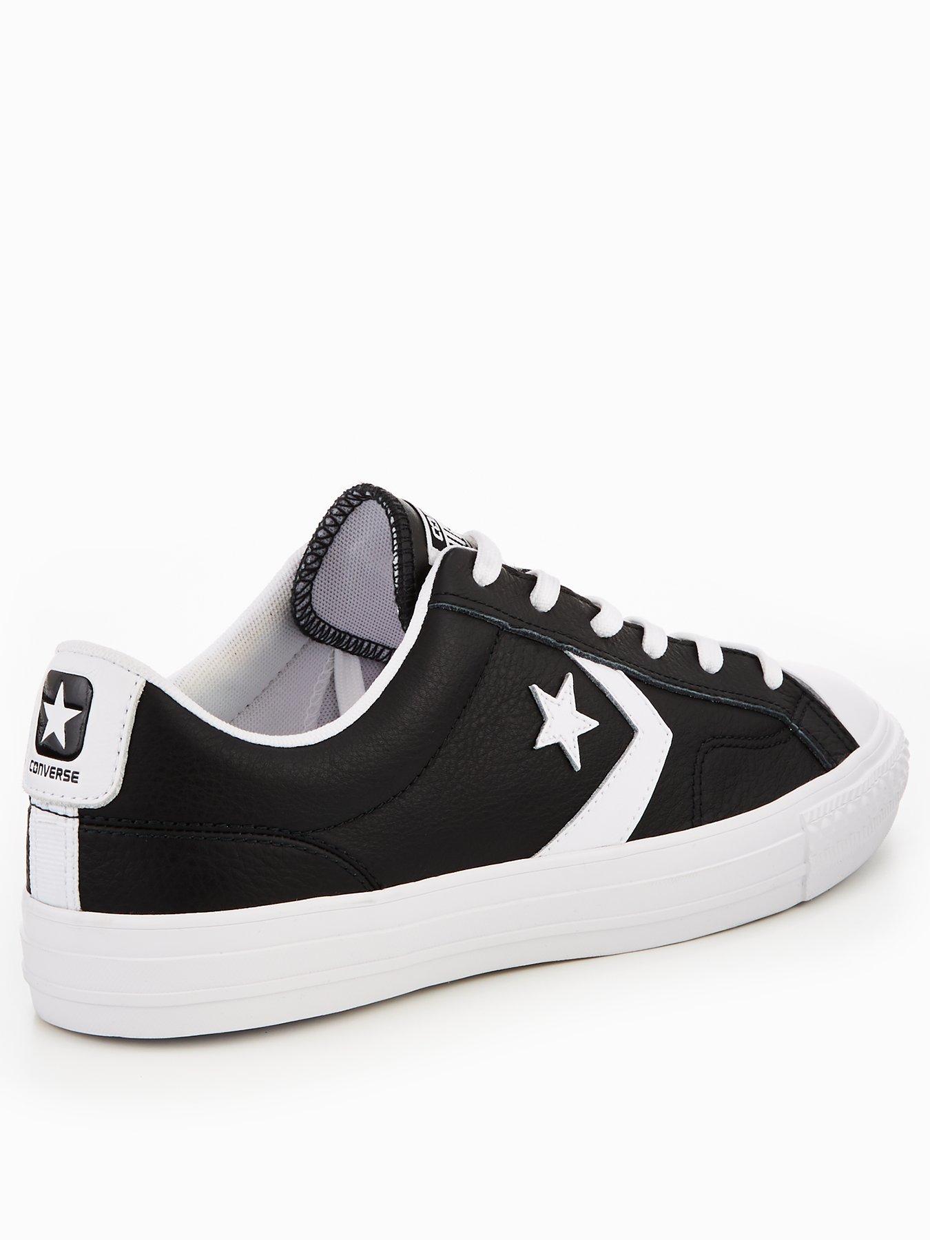converse star player leather essentials ox