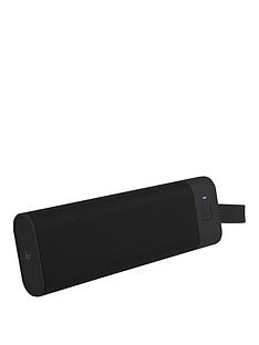 Kitsound Boombar+ Wireless Bluetooth Portable Speaker with Call-Handling and up to 20 hours Play Time - Black