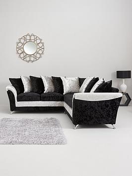 Product photograph of Zulu Fabric Corner Group Sofa - Fsc Reg Certified from very.co.uk