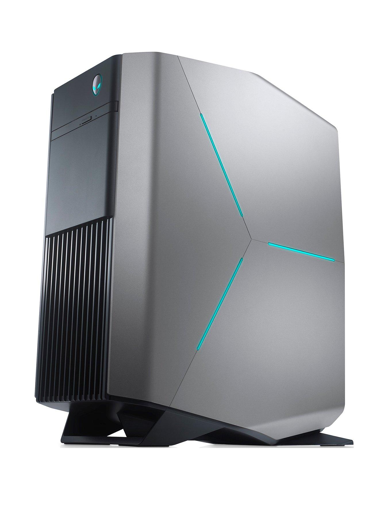 Alienware Aurora, Intel&Reg; Core&Trade; I5-7400 Processor, 8Gb Ddr4 Ram, 1Tb Hard Drive, Gaming Pc With 4Gb Amd Radeon&Trade; Rx 570 Graphics - Silver