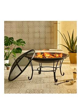 Product photograph of 76 Cm Garden Firepit from very.co.uk