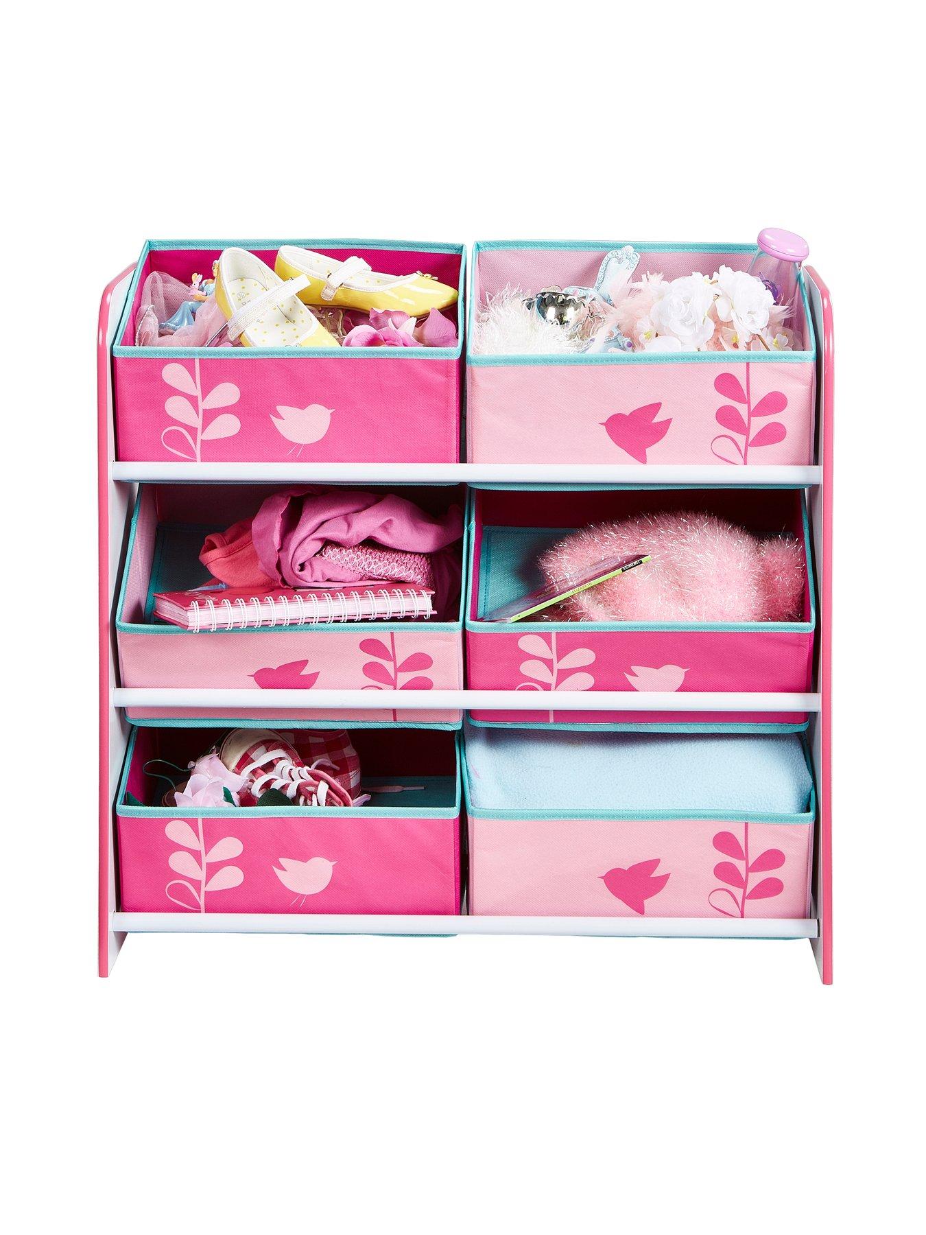Hello Home Flowers And Birds Kids Toy Storage Unit By Hellohome