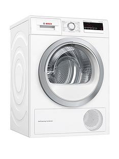 Bosch Serie 4 WTM85230GB 8kg Tumble Dryer with Heat Pump Technology - White