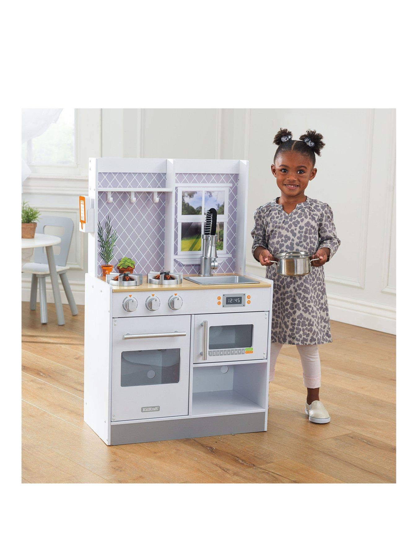 Kidkraft Let S Cook Wooden Play Kitchen Very Co Uk