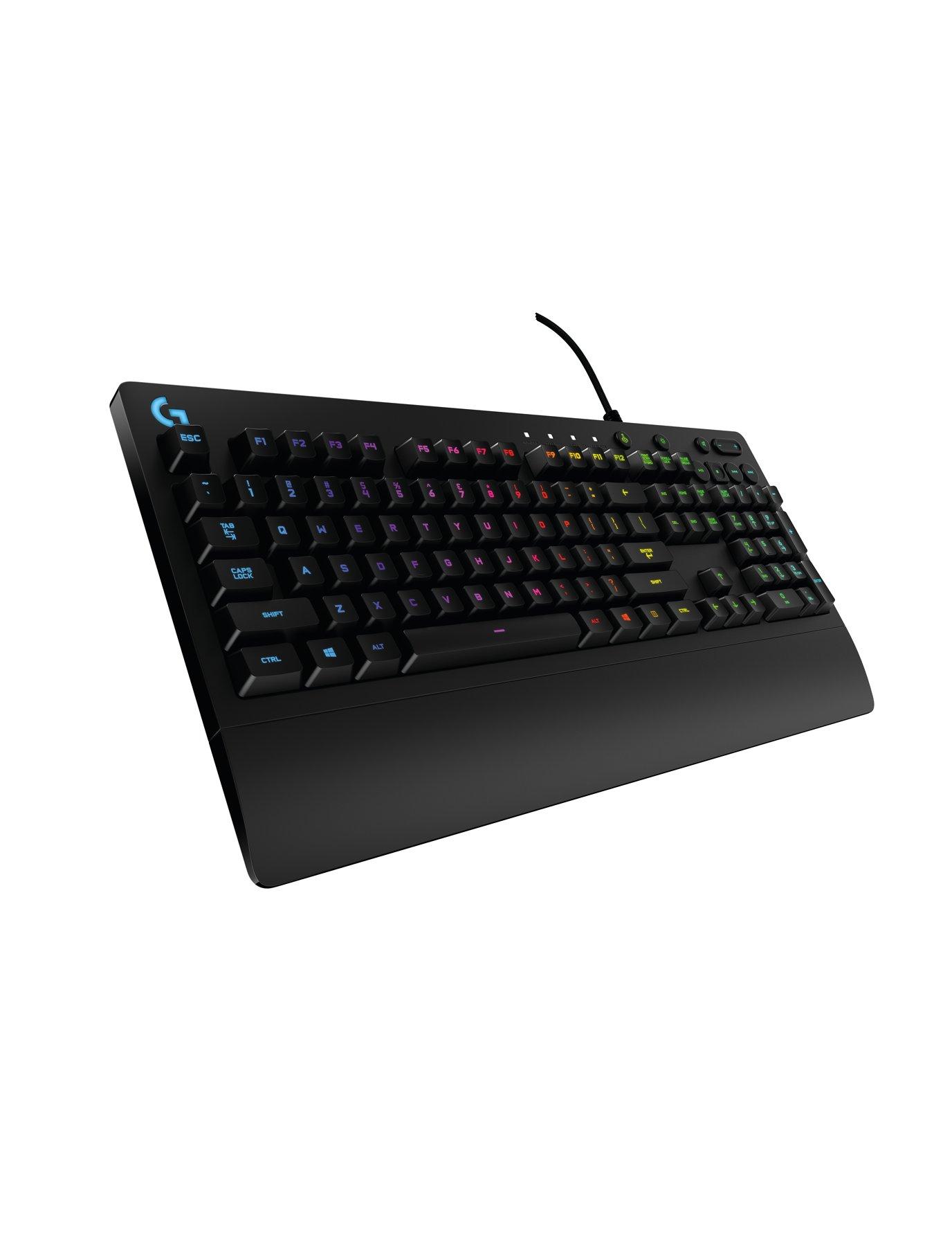 Logitech Logitech G213 Prodigy Gaming Keyboard Rgb Backlit Qwerty Uk Layout Very Co Uk