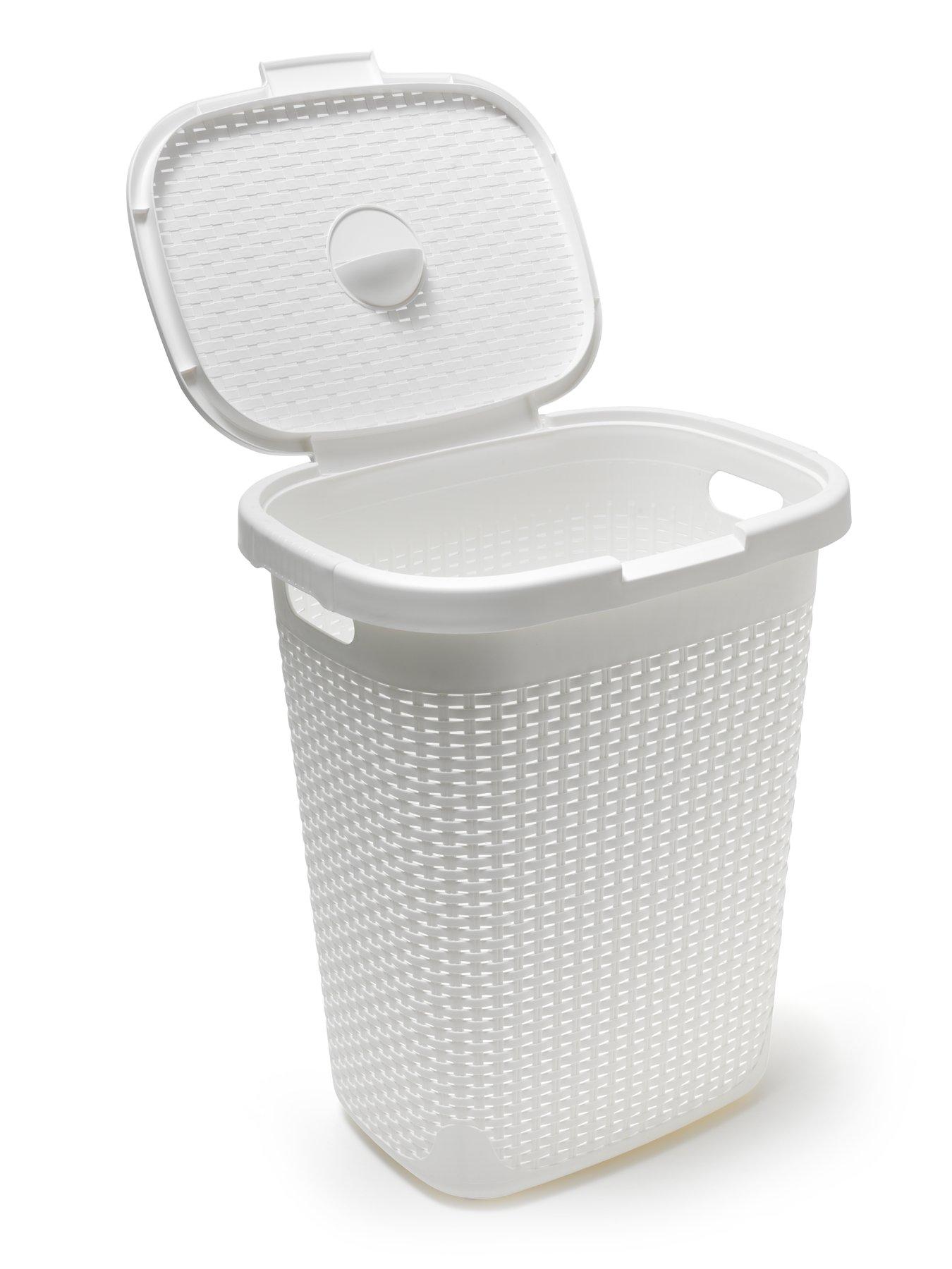 Image 3 of 5 of Addis 50 Litre Faux Rattan Laundry Hamper