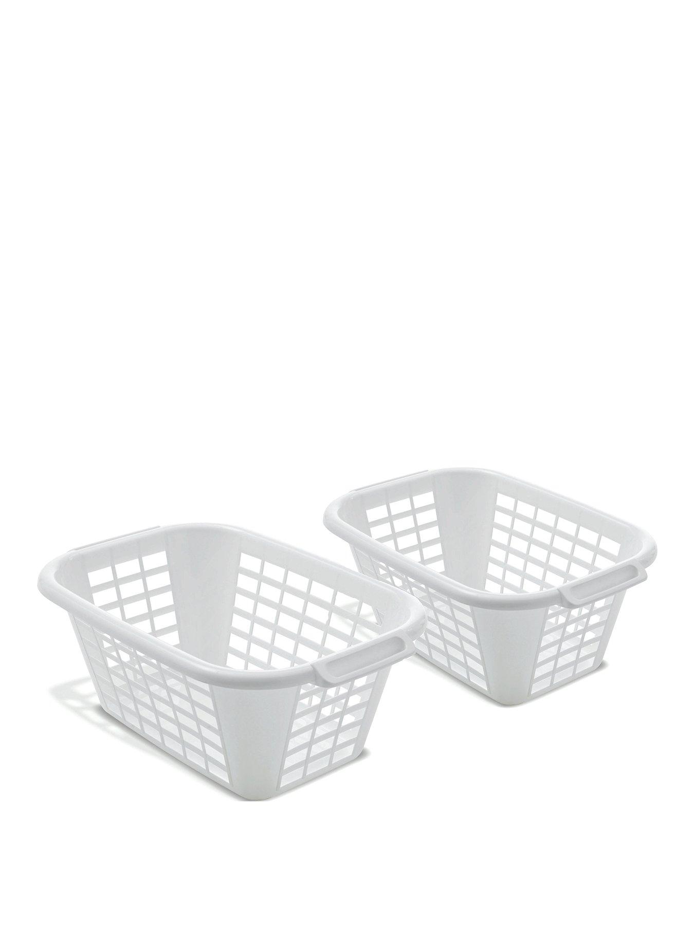 undefined Pack of 2 40-Litre Laundry Baskets