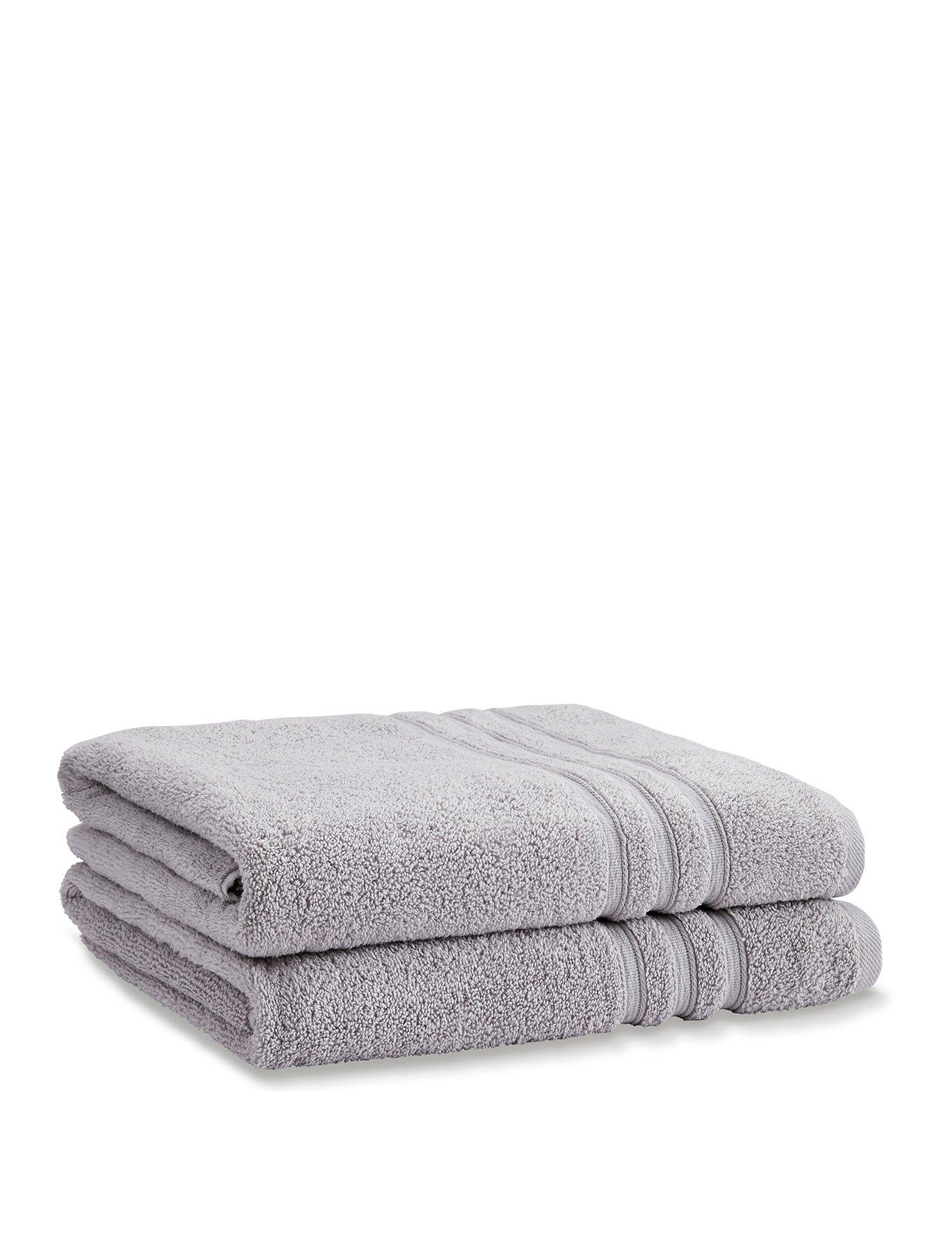 catherine-lansfield-zero-twist-bath-sheet-pair