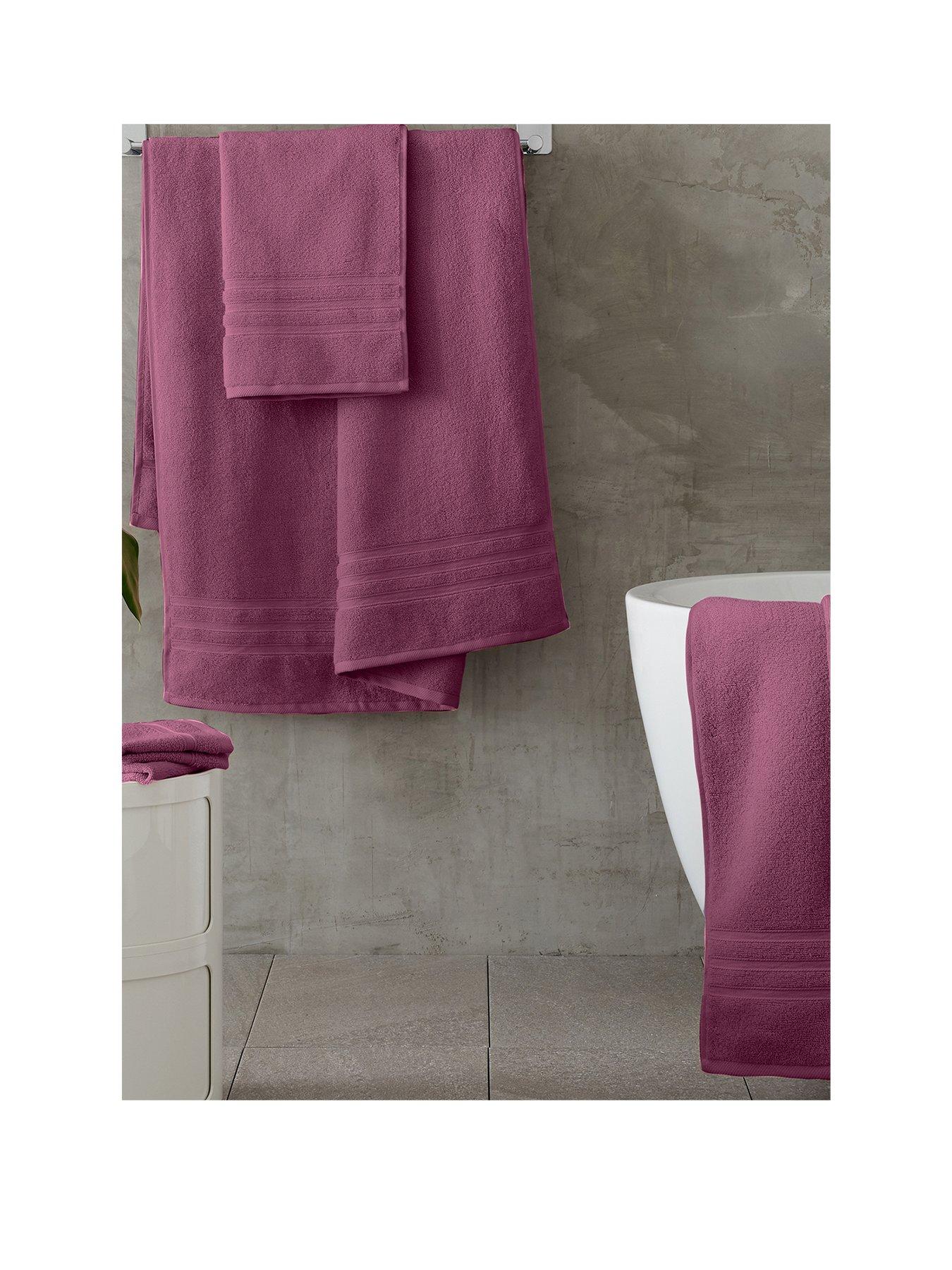 catherine-lansfield-zero-twist-bath-sheet-pair