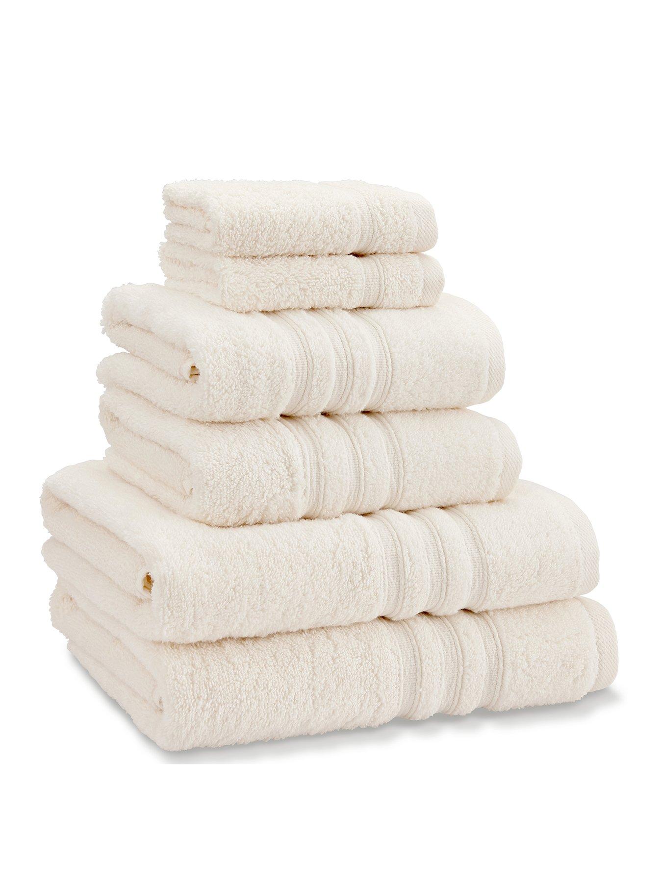 Image 1 of 5 of Catherine Lansfield 6-Piece Zero Twist Towel Bale