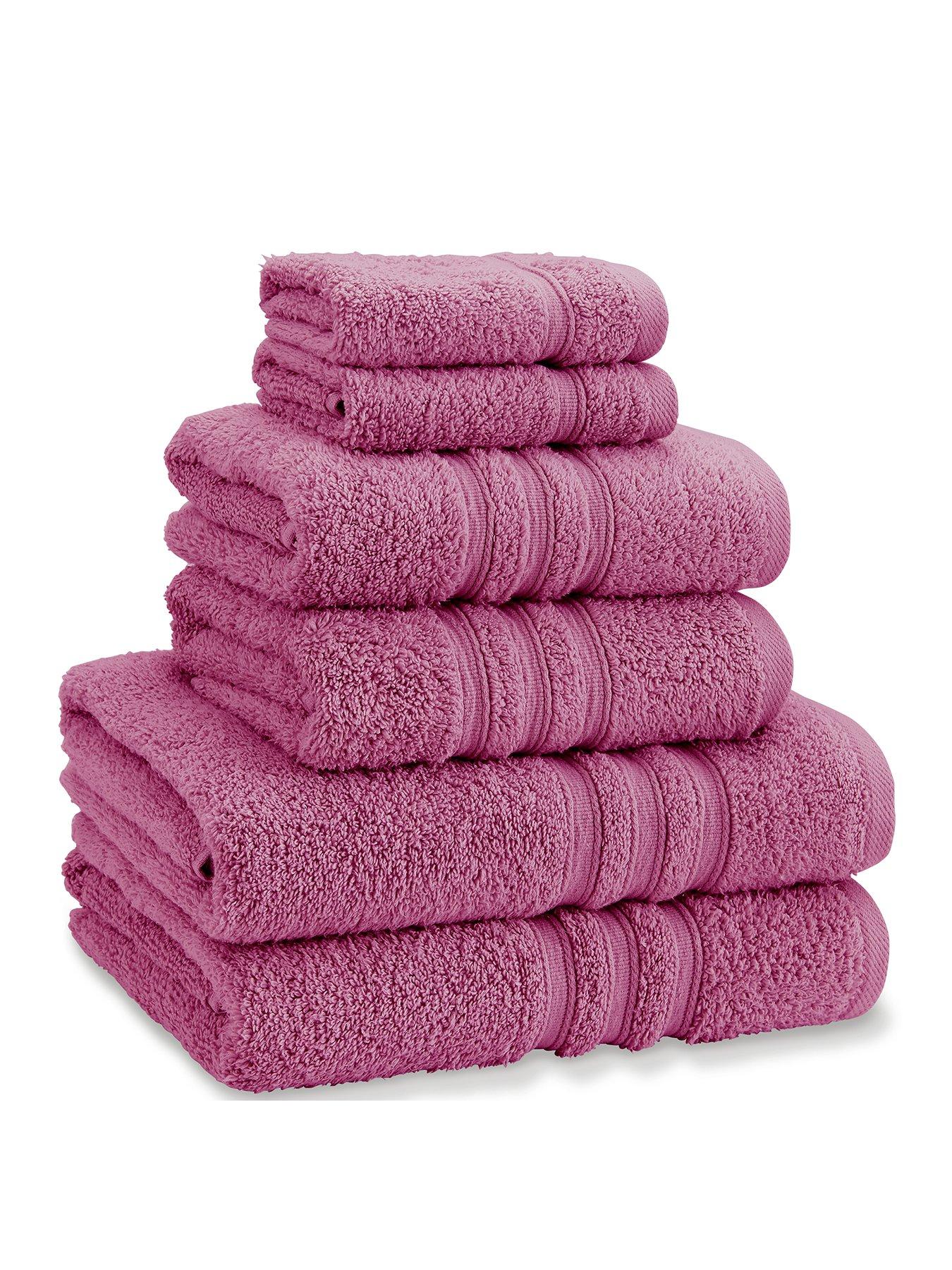 Catherine Lansfield 6-Piece Zero Twist Towel Bale