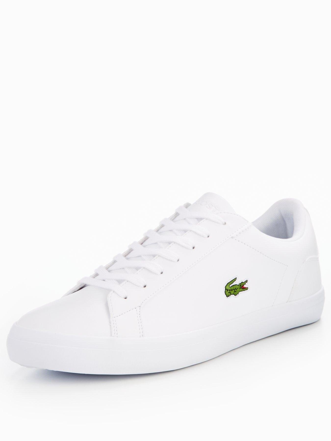 womens black lacoste trainers