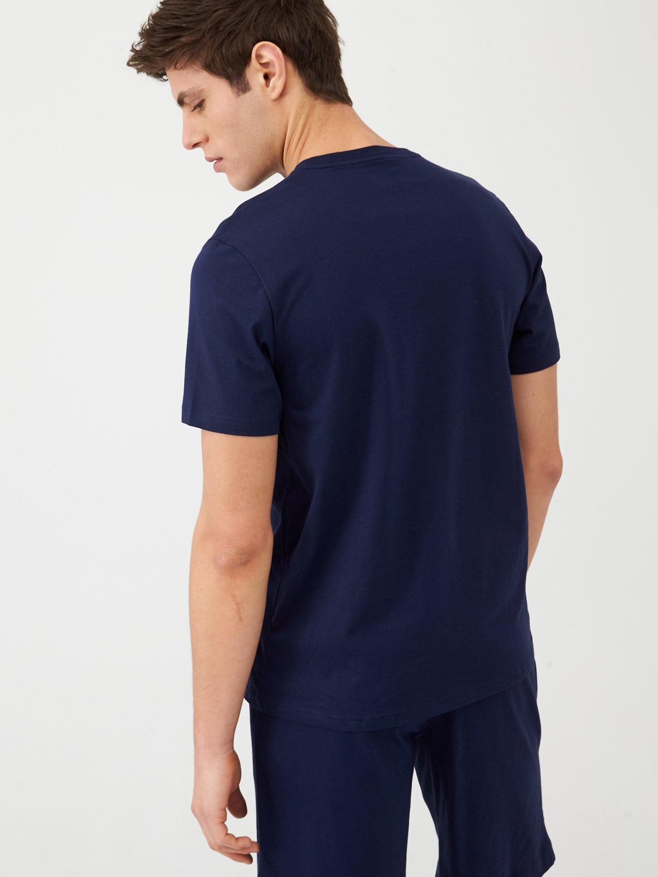 Image 2 of 4 of Polo Ralph Lauren Single Logo T-Shirt - Navy