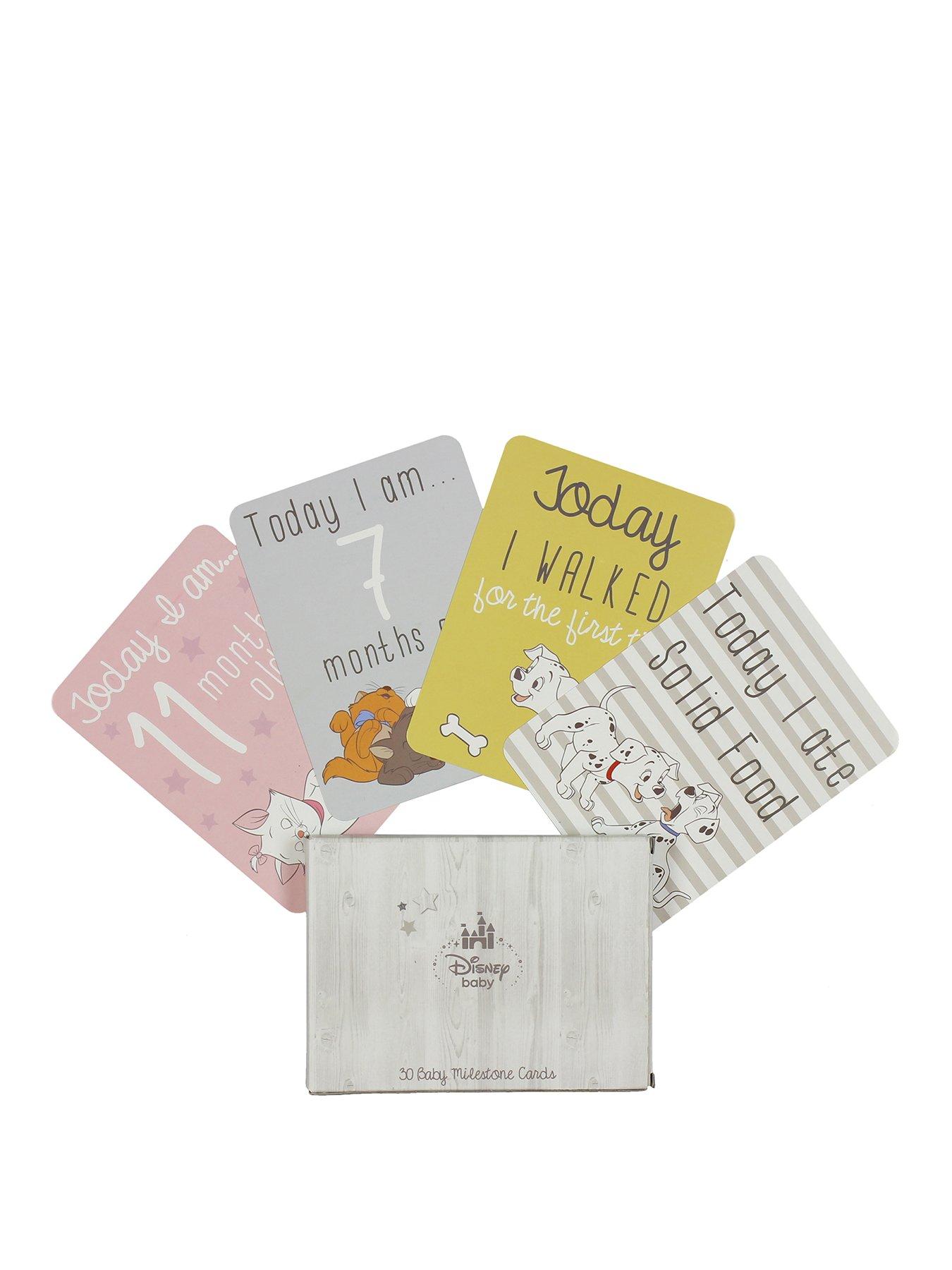 Image 1 of 4 of Disney Baby Magical Moments Baby Milestone Cards