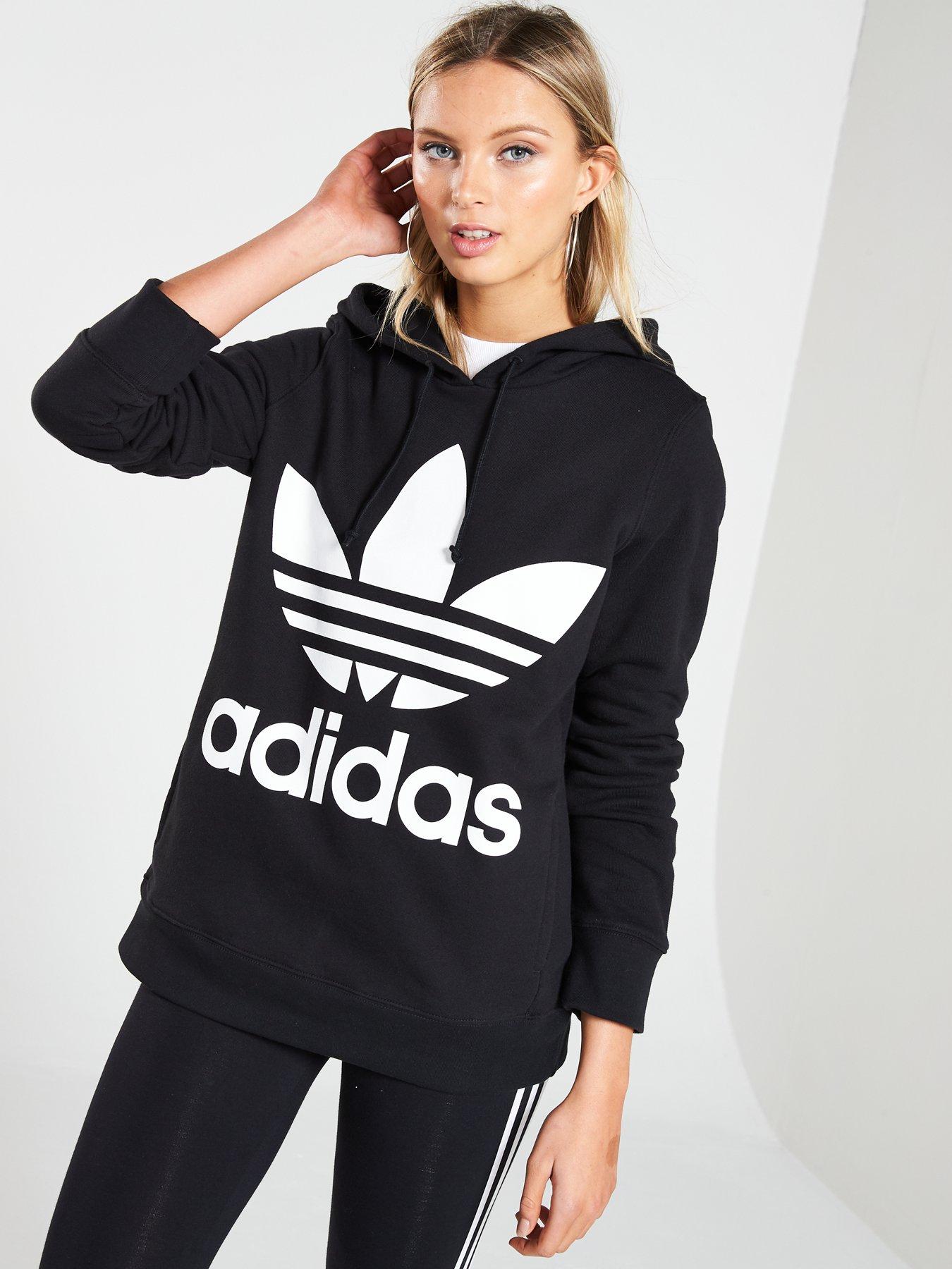 adidas trefoil hoodie 164