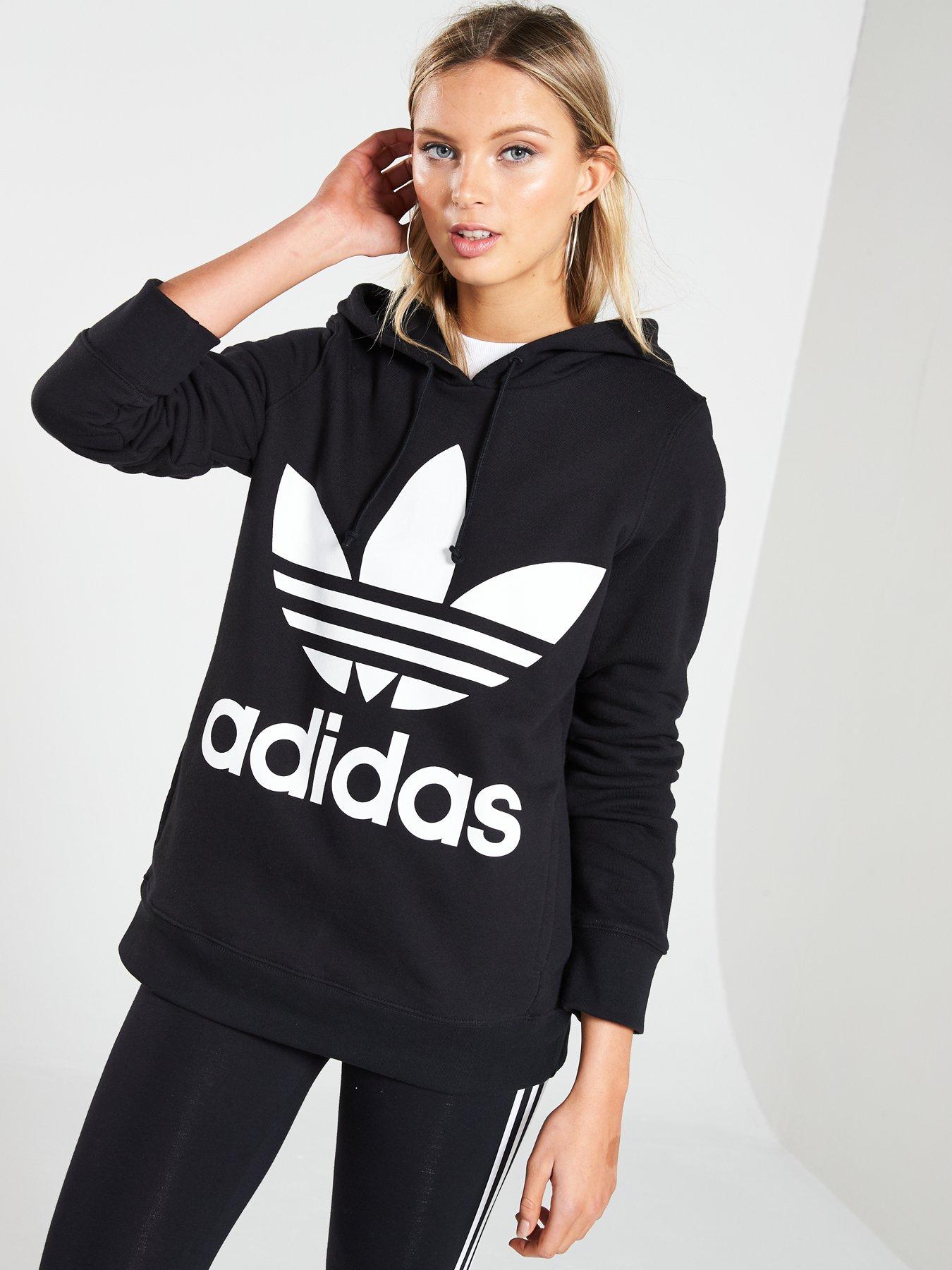 adidas originals adicolor trefoil hoodie