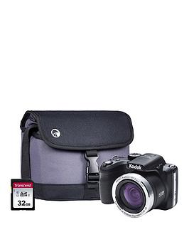 Kodak Pixpro Az422 20 Megapixel Camera Kit Including 16Gb Sdhc Card And Case – Black