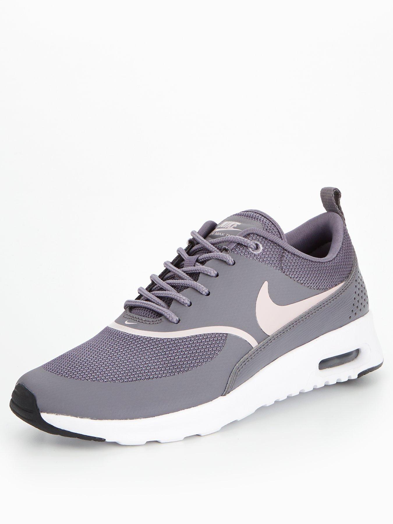nike thea grey and pink