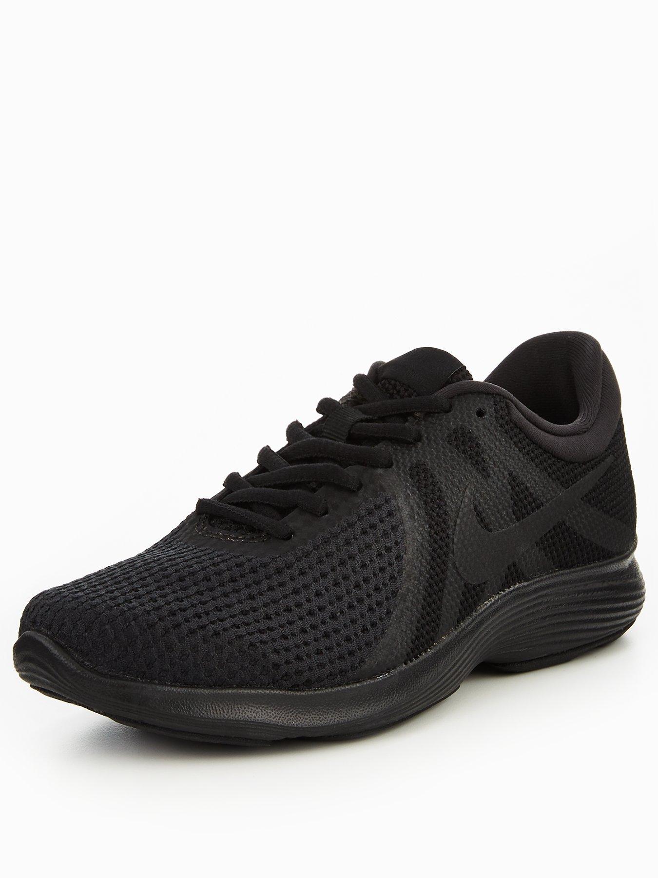 nike revolution 4 black womens