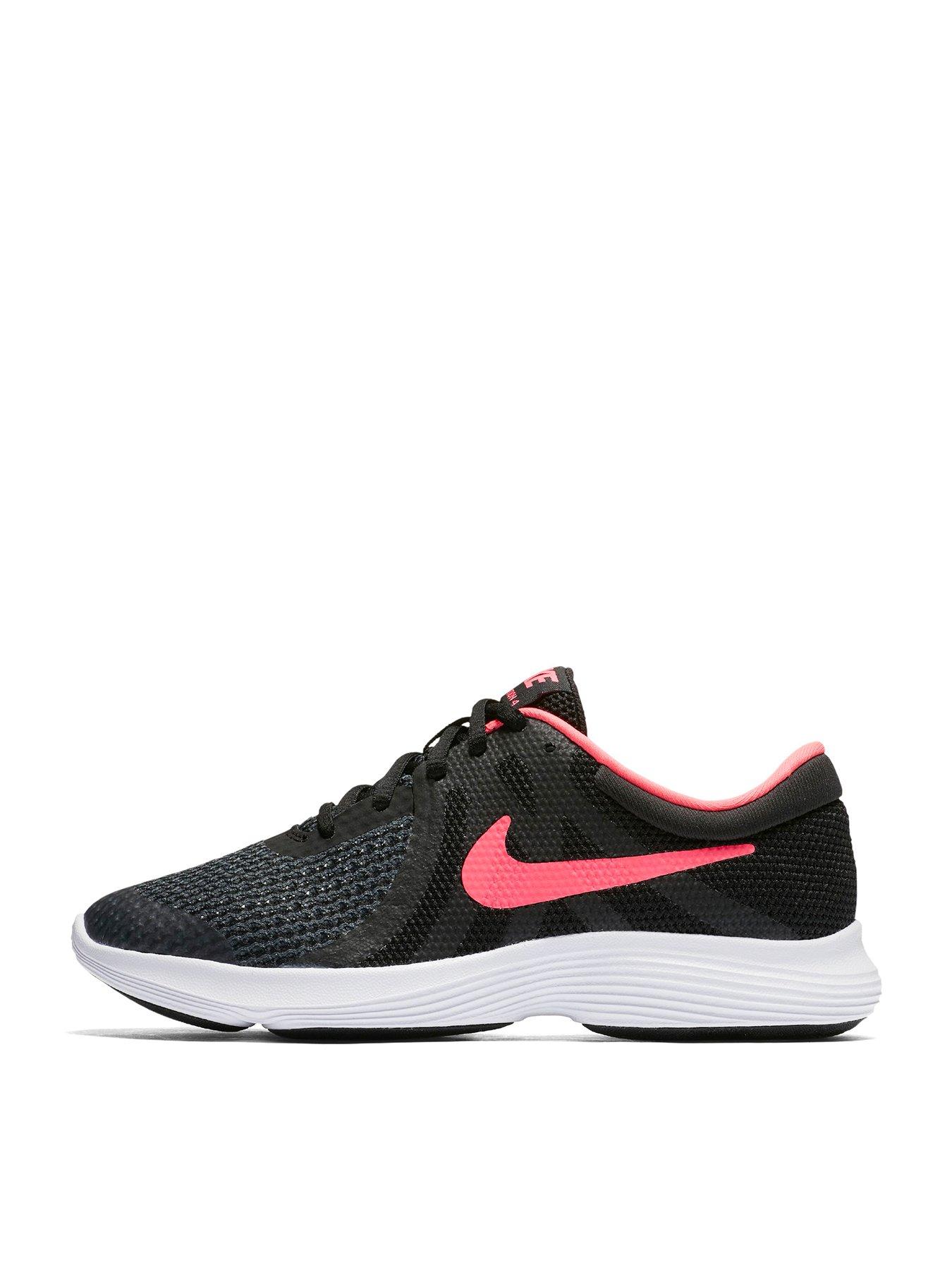 nike revolution 4 black pink