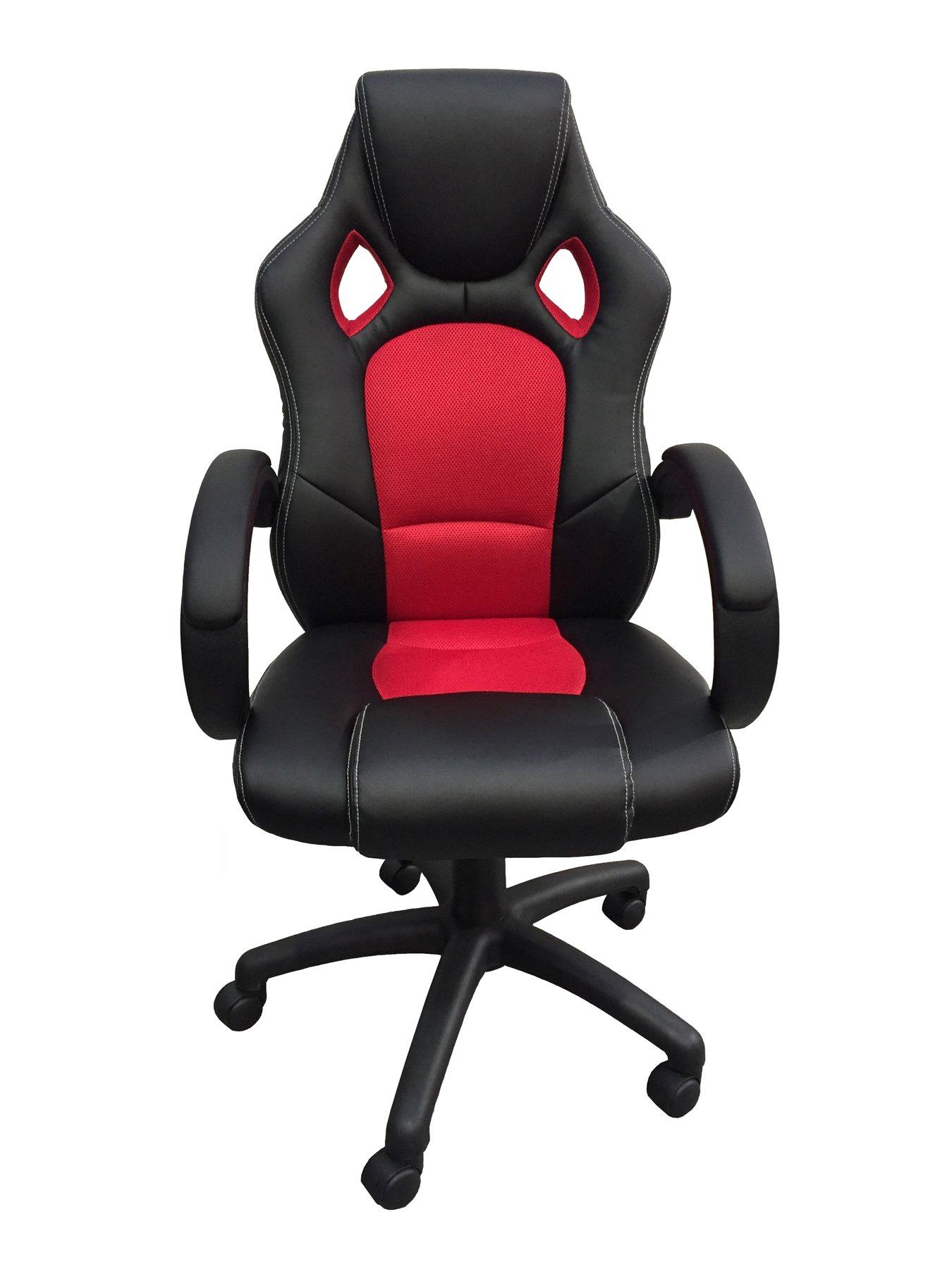 Alphason Jensen Office Chair Black Red Very Co Uk
