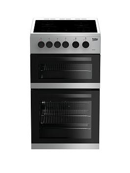 beko-kdc5422as-50cm-twin-cavity-electric-cooker-silver beko-kdc5422as-50cm-twin-cavity-electric-cooker-silver