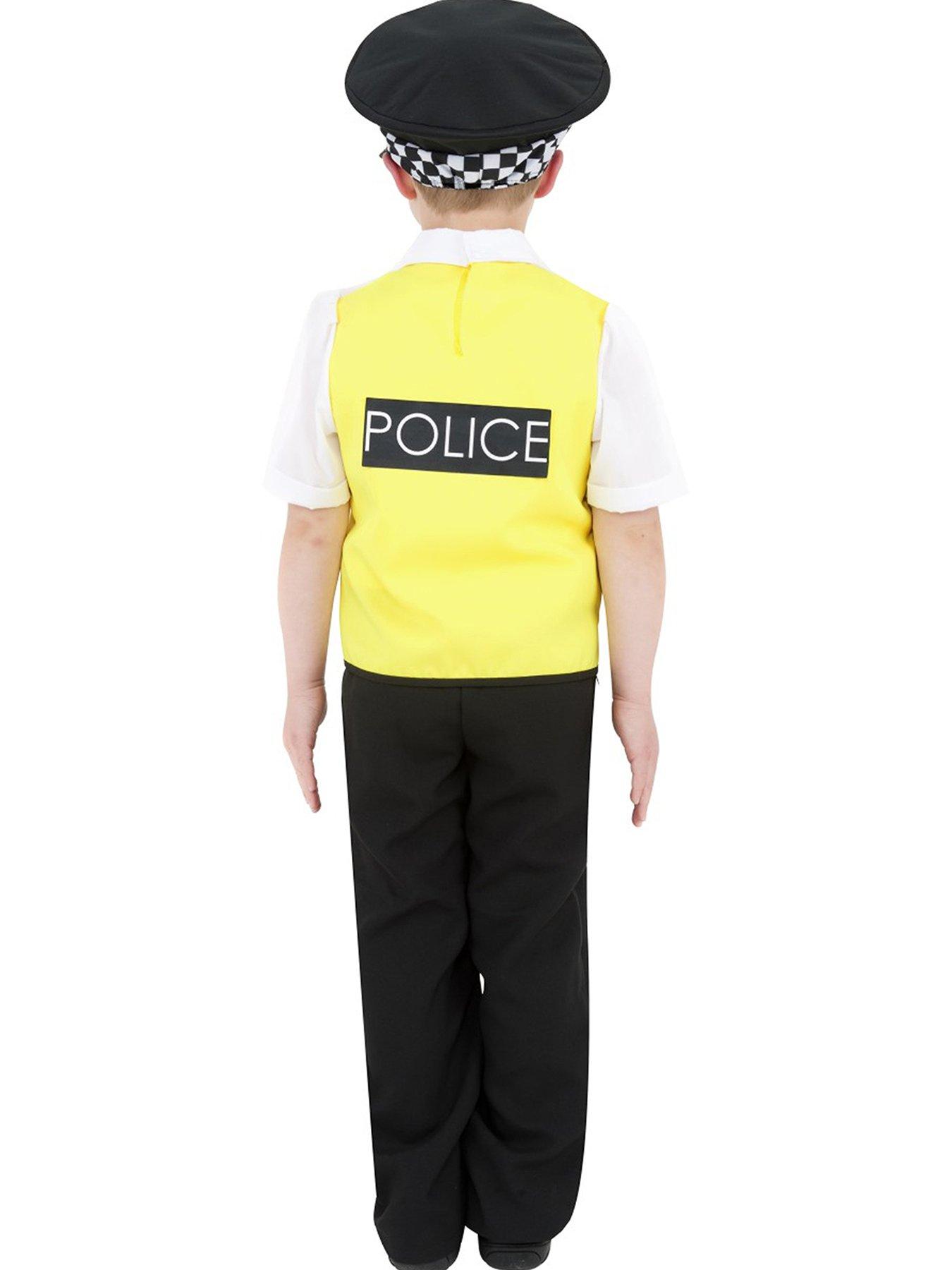 Childrens fancy dress police costumes best sale