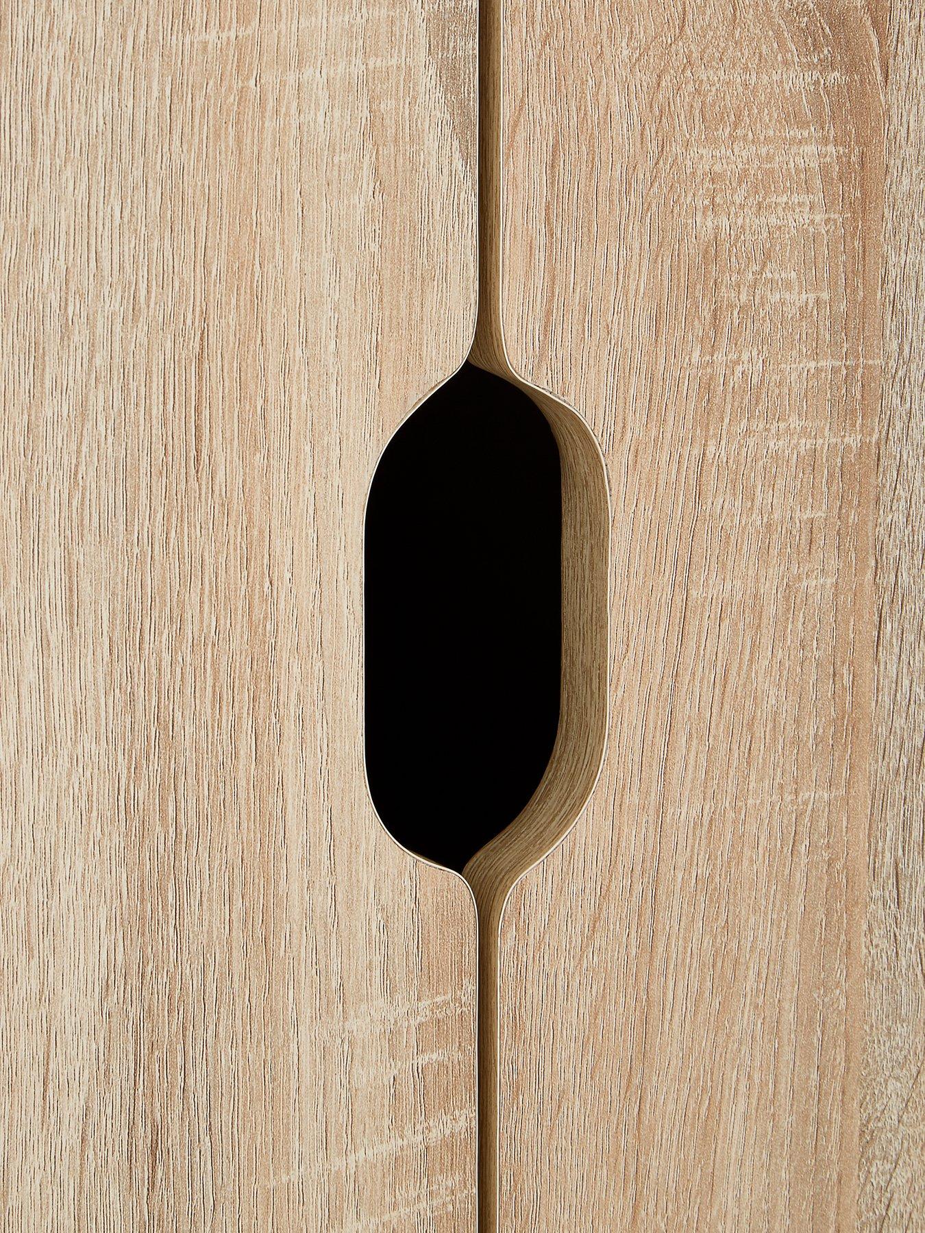 Image 5 of 6 of Very Home Aspen 2 Door, 2 Drawer Wardrobe - Oak