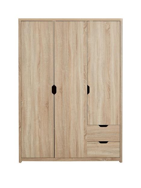 very-home-aspen-3-door-2-drawer-wardrobe