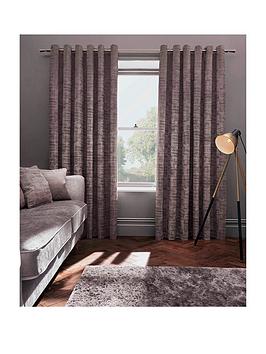 Product photograph of Studio G Naples Lined Eyelet Curtains from very.co.uk