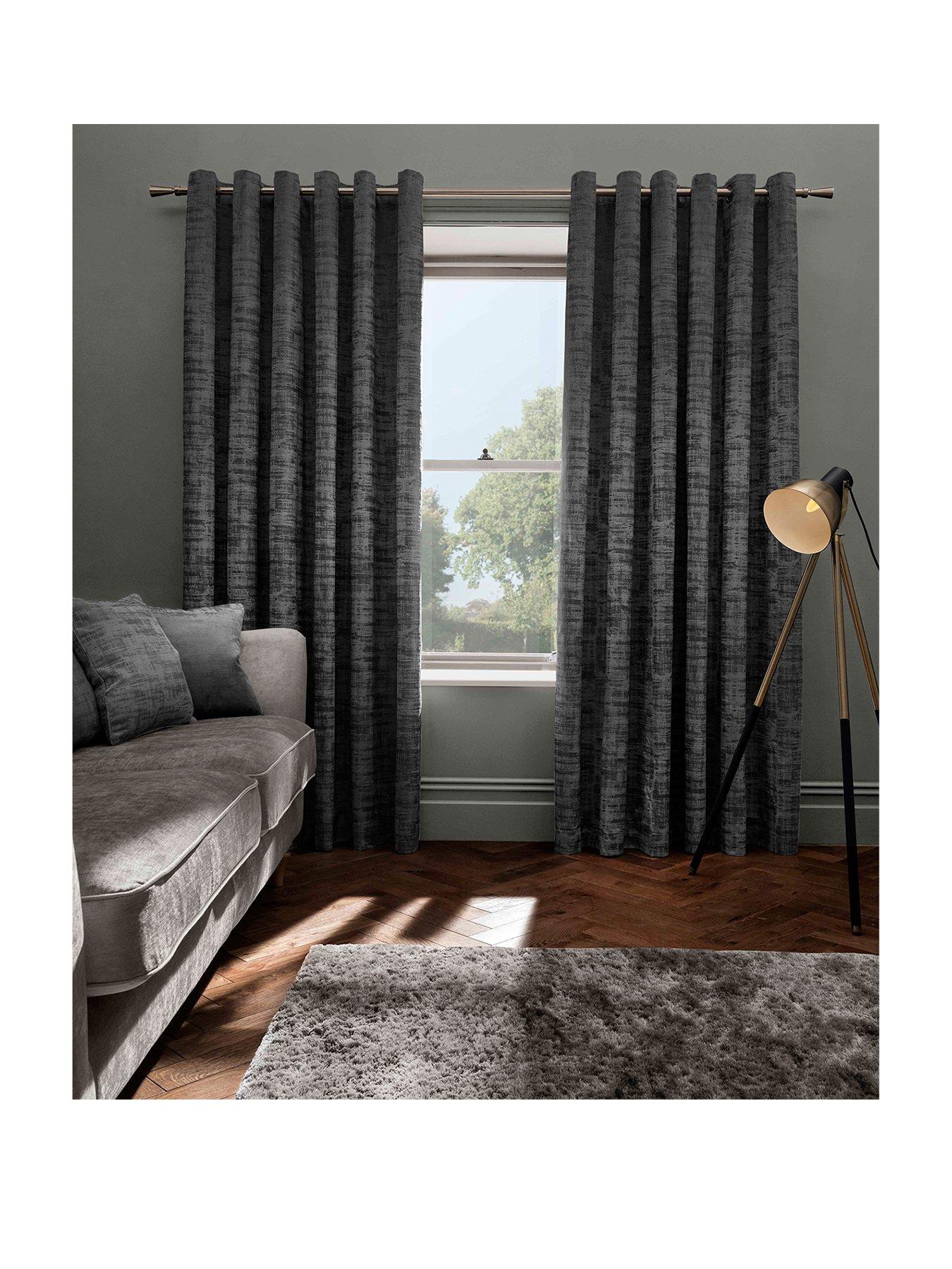 undefined Naples Lined Eyelet Curtains
