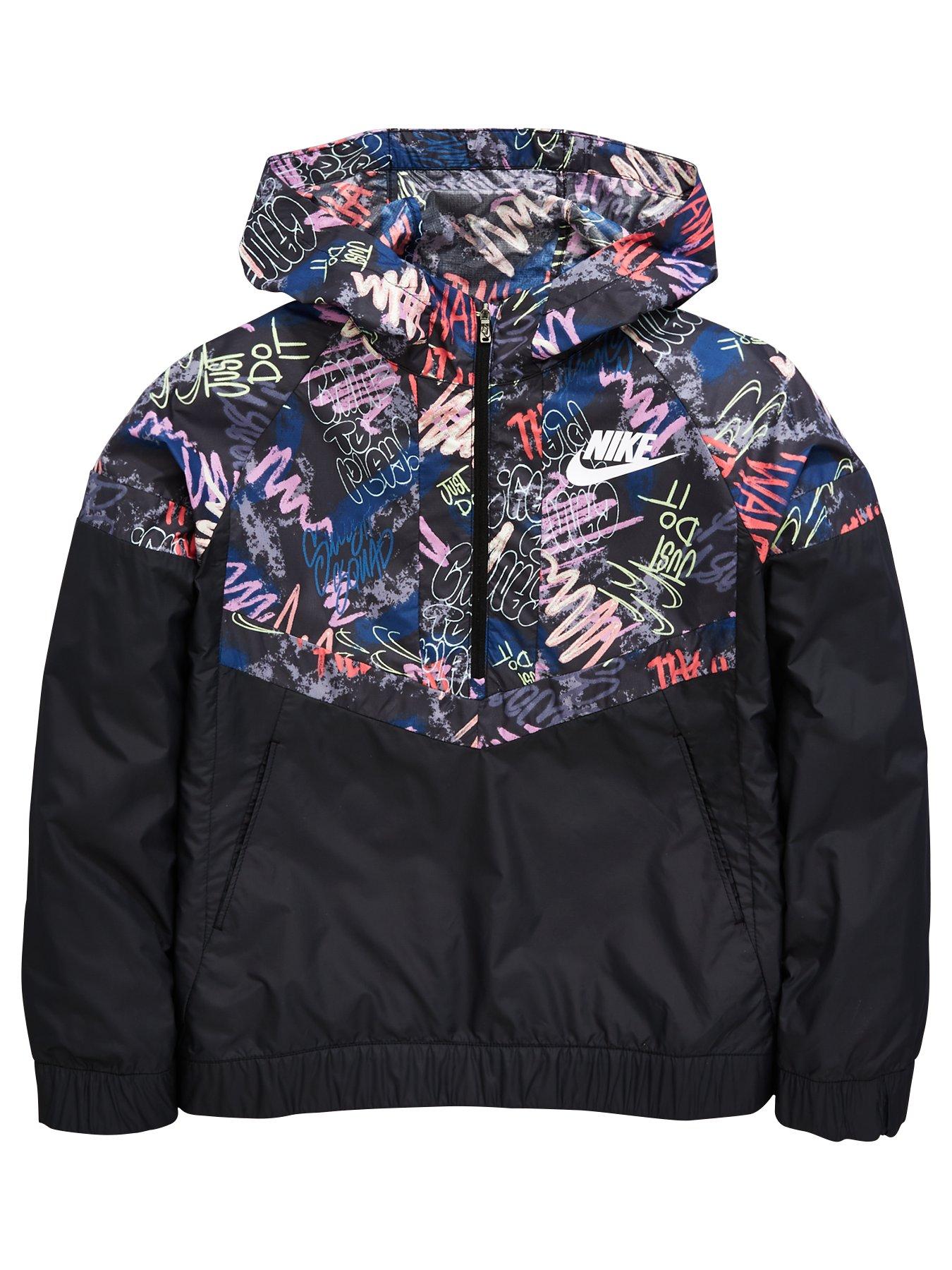 big girls sportswear windrunner hooded jacket