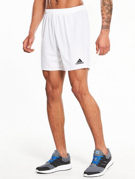 front image of adidas-parma-16-training-shorts-white